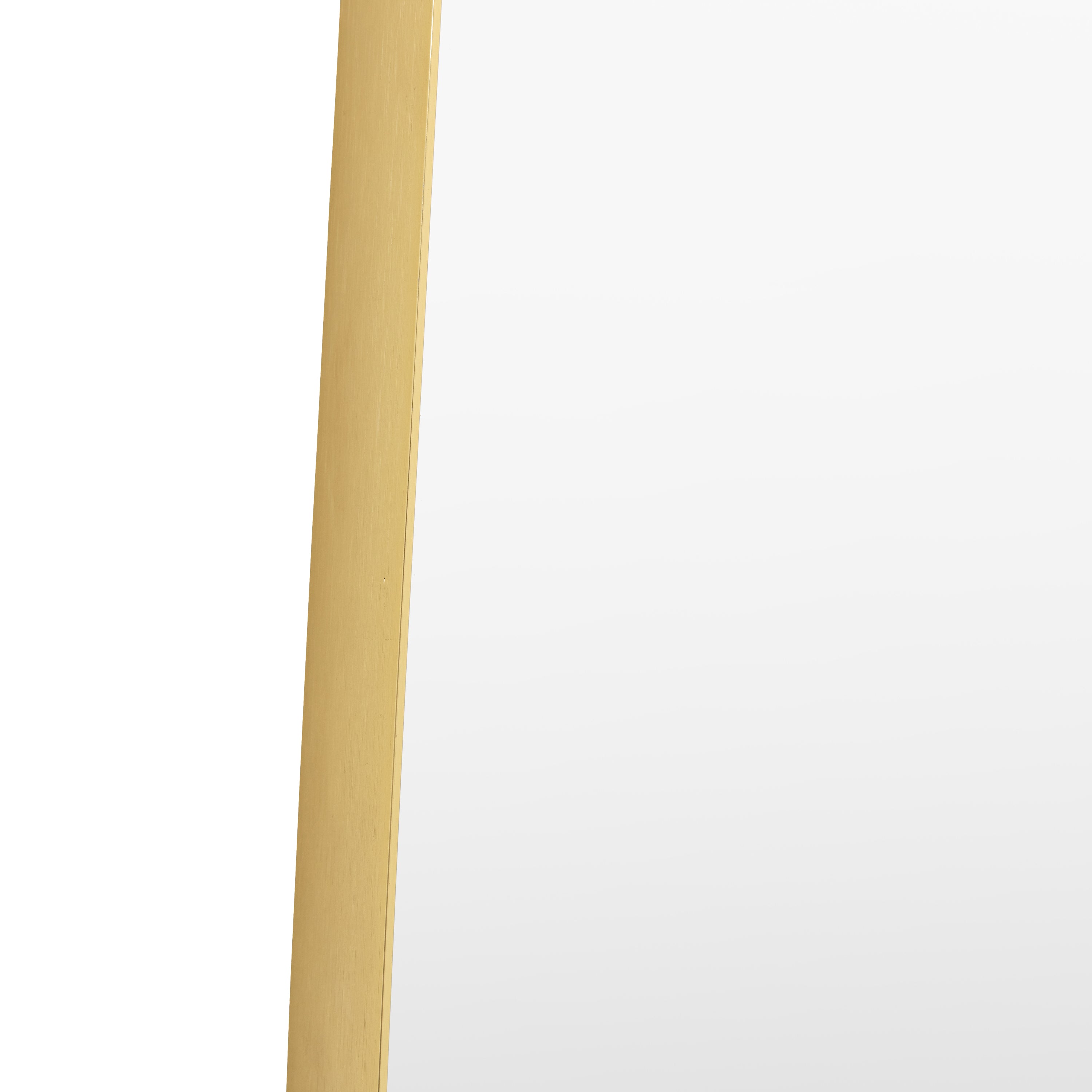 Claude Gold Pebble Full Length Leaner Mirror